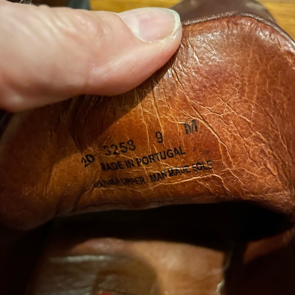 Johnson & Murphy men’s brown shoes size 9 - Picture 2 of 5